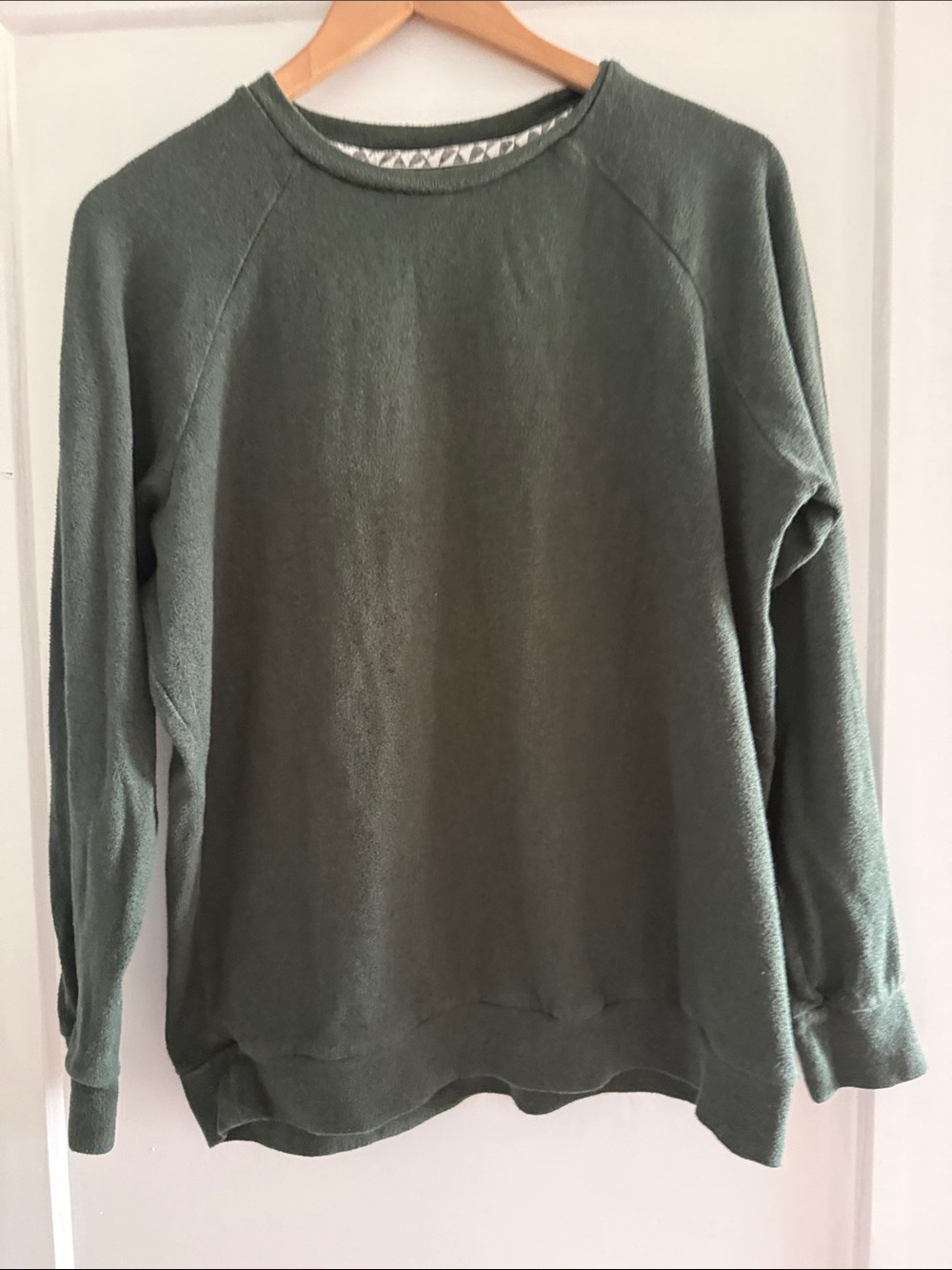 Volcom Olive Green Crew Sweatshirt